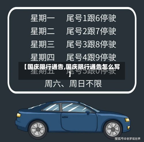 【国庆限行通告,国庆限行通告怎么写】-第2张图片