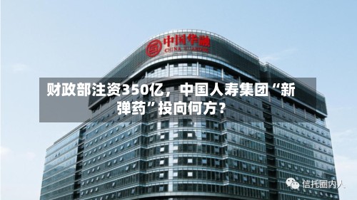 财政部注资350亿，中国人寿集团“新弹药	”投向何方？-第2张图片