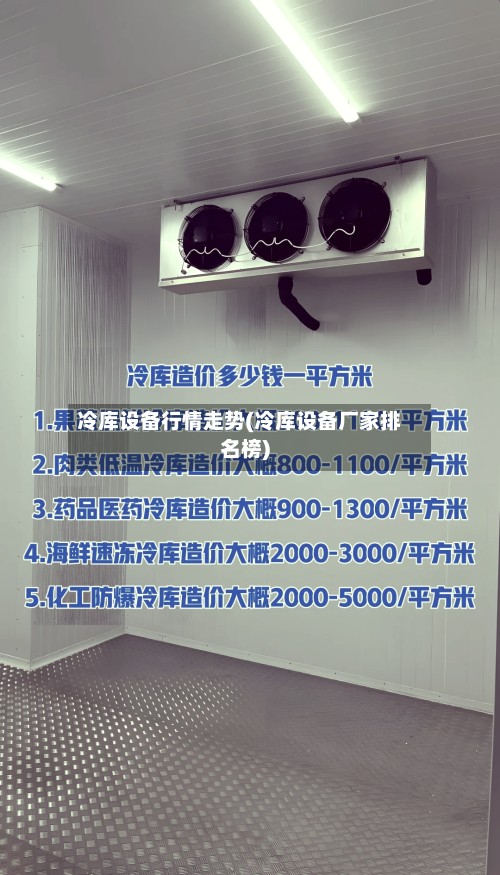 冷库设备行情走势(冷库设备厂家排名榜)