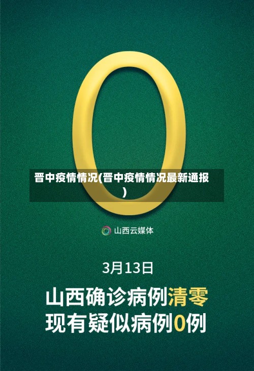 晋中疫情情况(晋中疫情情况最新通报)