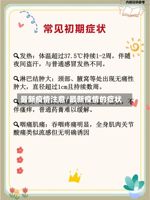最新疫情注意/最新疫情的症状-第3张图片