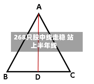 268只股中线走稳 站上半年线