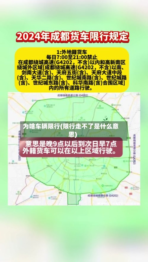 为啥车辆限行(限行走不了是什么意思)