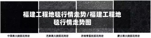 福建工程地毯行情走势/福建工程地毯行情走势图
