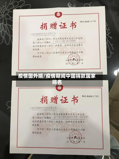 疫情国外捐/疫情期间中国捐款国家排名-第3张图片