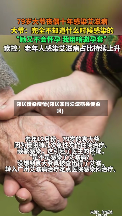 邻居传染疫情(邻居家得爱滋病会传染吗)