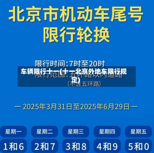 车辆限行十一(十一北京外地车限行规定)-第2张图片
