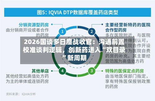 2026国谈多日鏖战收官：沟通前置校准谈判逻辑，创新药进入“双目录”新周期