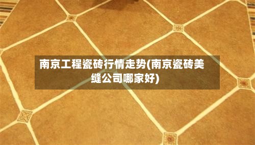 南京工程瓷砖行情走势(南京瓷砖美缝公司哪家好)-第2张图片