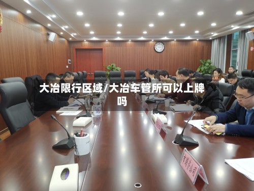 大冶限行区域/大冶车管所可以上牌吗