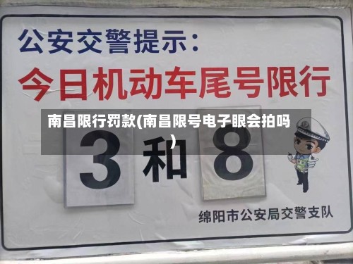 南昌限行罚款(南昌限号电子眼会拍吗)-第3张图片