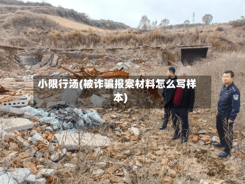 小限行汤(被诈骗报案材料怎么写样本)-第2张图片