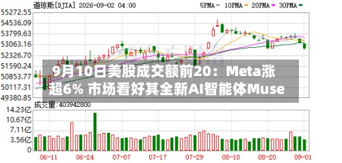 9月10日美股成交额前20：Meta涨超6% 市场看好其全新AI智能体Muse-第3张图片