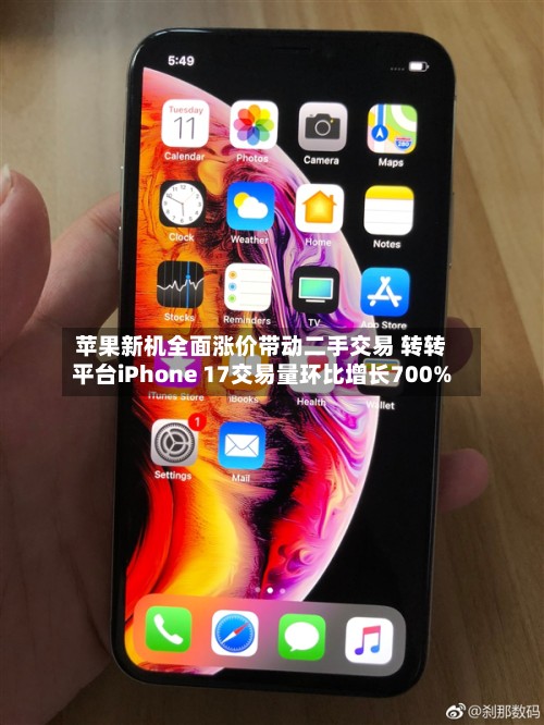苹果新机全面涨价带动二手交易 转转平台iPhone 17交易量环比增长700%-第2张图片