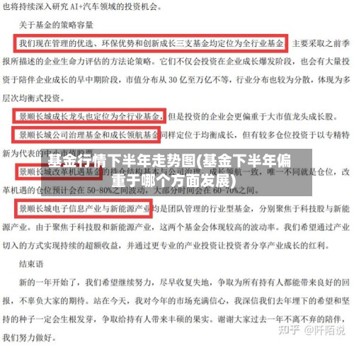 基金行情下半年走势图(基金下半年偏重于哪个方面发展)-第2张图片
