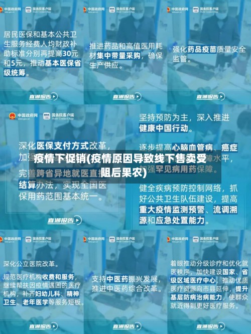 疫情下促销(疫情原因导致线下售卖受阻后果农)