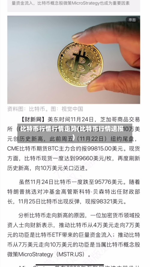 比特币行情行情走势(比特币行情速报)