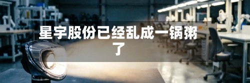 星宇股份已经乱成一锅粥了