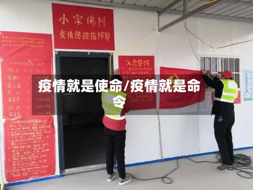 疫情就是使命/疫情就是命令
