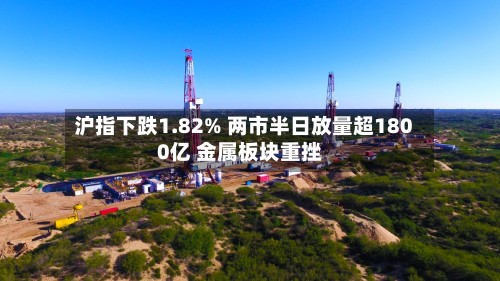 沪指下跌1.82% 两市半日放量超1800亿 金属板块重挫-第2张图片