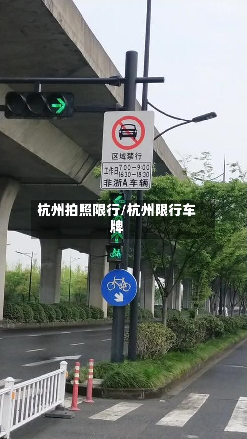 杭州拍照限行/杭州限行车牌