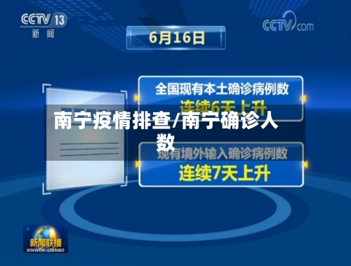 南宁疫情排查/南宁确诊人数