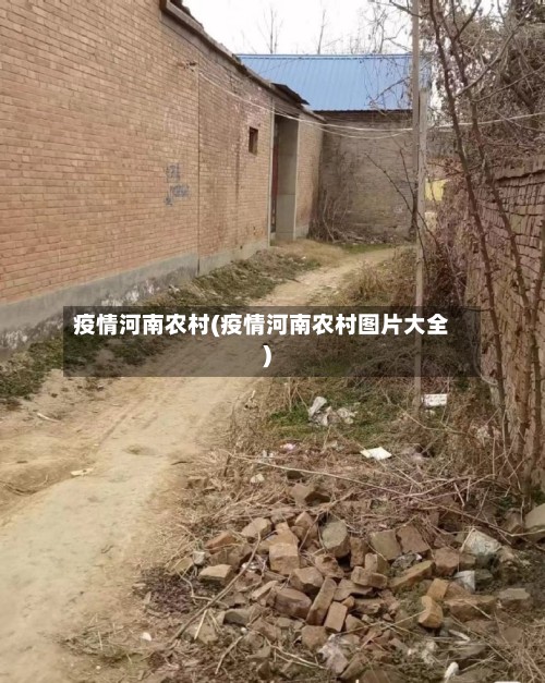 疫情河南农村(疫情河南农村图片大全)