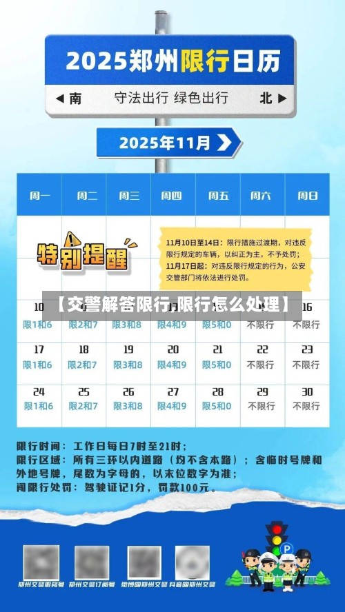 【交警解答限行,限行怎么处理】