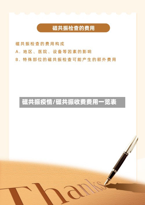 磁共振疫情/磁共振收费费用一览表-第2张图片