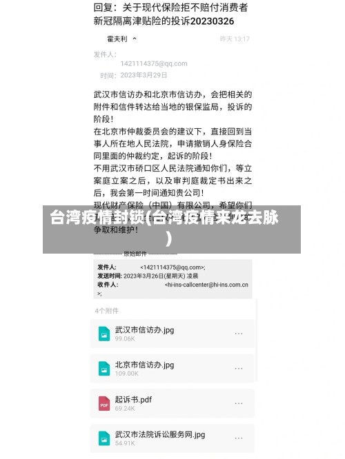 台湾疫情封锁(台湾疫情来龙去脉)-第3张图片