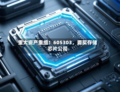 重大资产重组！605303，要买存储芯片公司-第3张图片