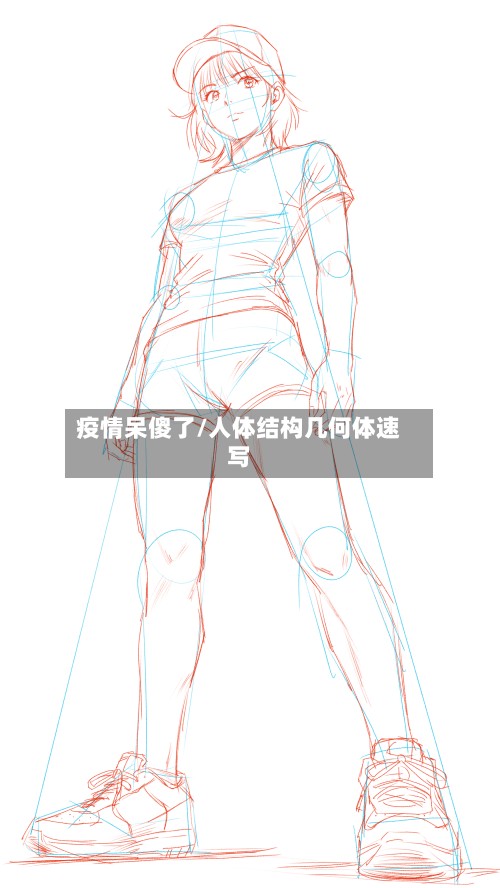 疫情呆傻了/人体结构几何体速写