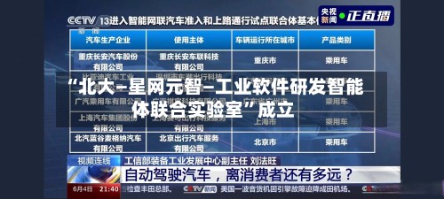 “北大—星网元智—工业软件研发智能体联合实验室”成立-第2张图片