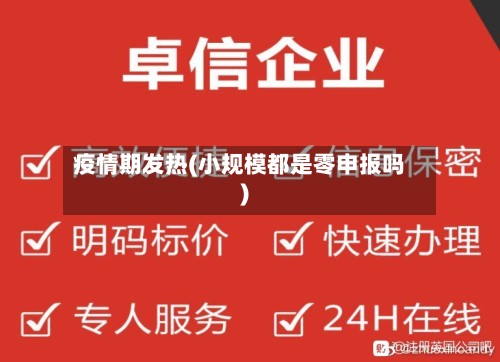 疫情期发热(小规模都是零申报吗)-第2张图片