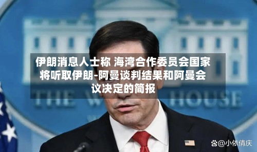 伊朗消息人士称 海湾合作委员会国家将听取伊朗-阿曼谈判结果和阿曼会议决定的简报-第2张图片