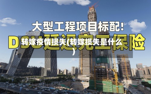 转嫁疫情损失(转嫁损失是什么)