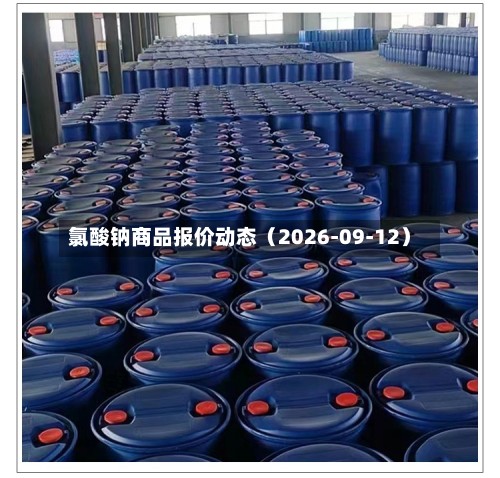 氯酸钠商品报价动态（2026-09-12）-第1张图片