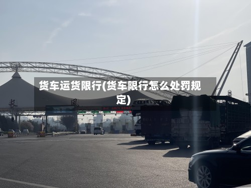 货车运货限行(货车限行怎么处罚规定)-第2张图片