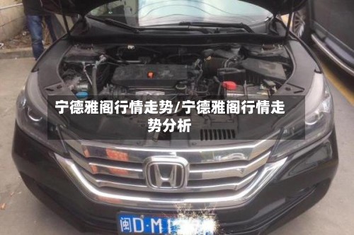宁德雅阁行情走势/宁德雅阁行情走势分析-第2张图片