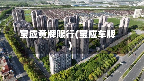 宝应黄牌限行(宝应车牌)-第2张图片