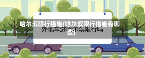哈尔滨限行措施(哈尔滨限行措施有哪些)-第3张图片