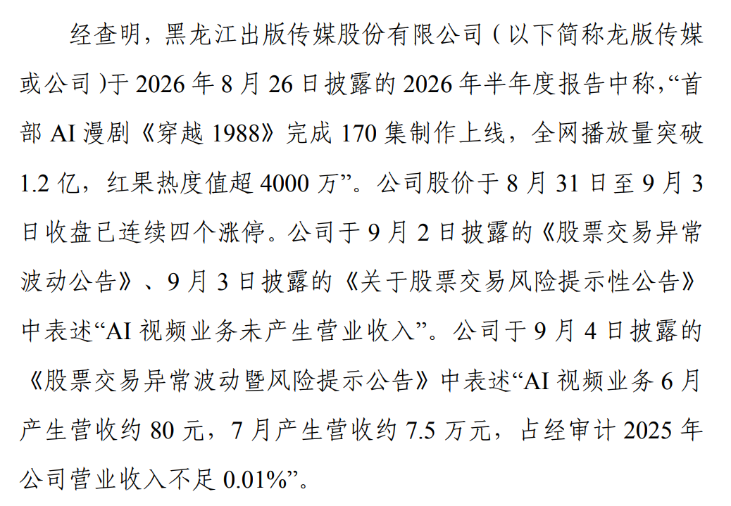 80块钱，引发7个涨停